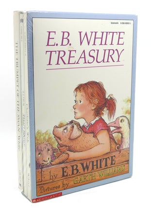 Item #118850 E. B. WHITE TREASURY CHARLOTTE'S WEB, STUART LITTLE, THE TRUMPET OF THE SWAN Boxed...