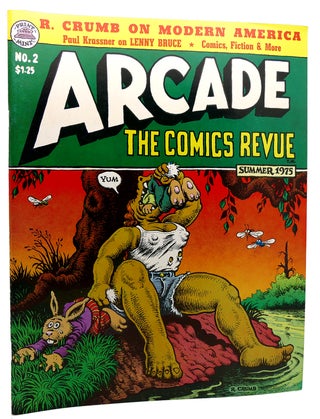 Item #119213 ARCADE, THE COMICS REVUE N°2, SUMMER 1975. Art / Griffith Bill R. Crumb Lenny Bruce...