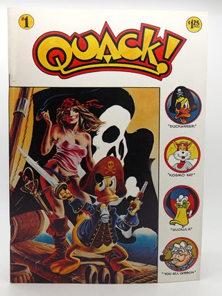 Item #119455 QUACK! #1. Frank Brunner, Scott Shaw Michael Gilbert, Dave Stevens, Alan Kupperberg,...