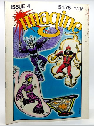 Item #119559 IMAGINE COMICS ISSUE NO. 4. Steve Ditko Pencils - Cover Art - Inks Michael T....