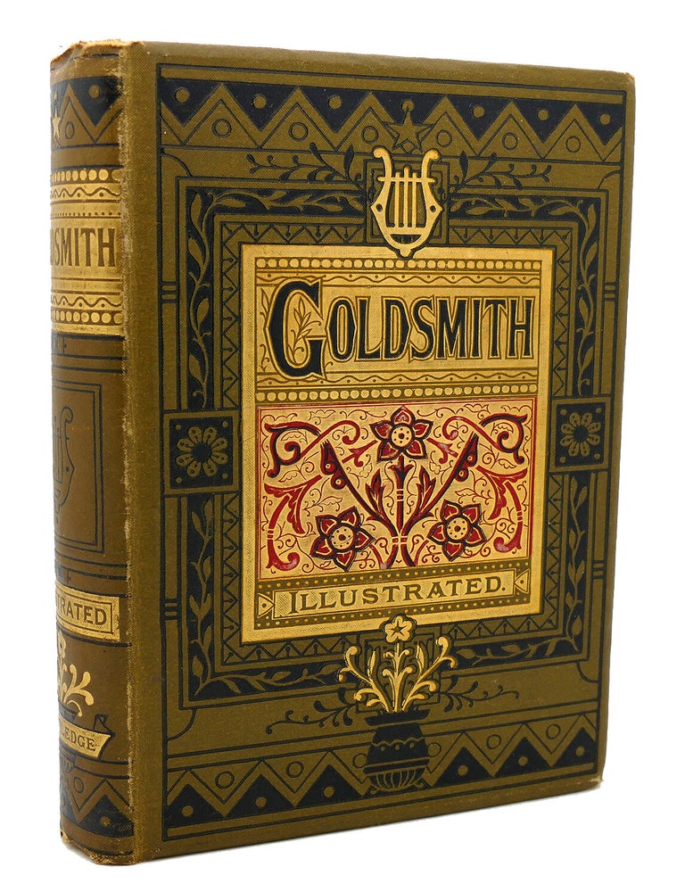 Item #119854 THE POETICAL WORKS OF OLIVER GOLDSMITH, TOBIAS SMOLLETT, SAMUEL JOHNSON AND WILLIAM SHENSTONE. Oliver Goldsmith.