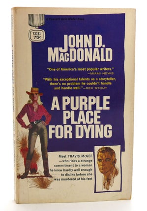 Item #120276 A PURPLE PLACE FOR DYING A Travis McGee Novel. John D. MacDonald