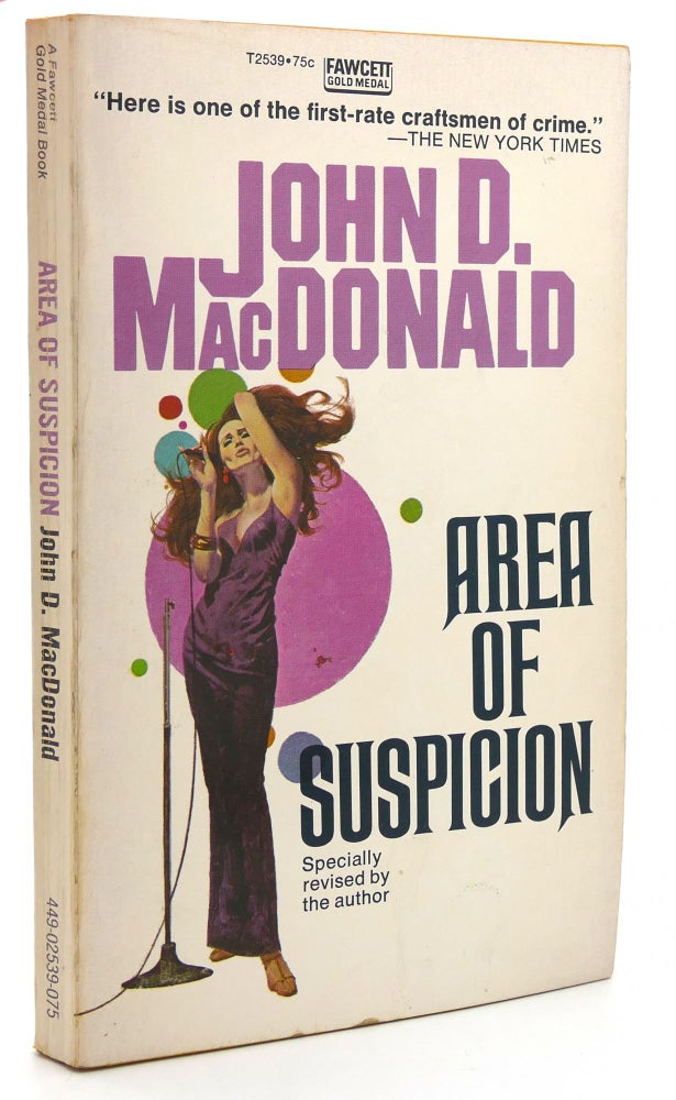 Item #120283 AREA OF SUSPICION. John D. MacDonald.