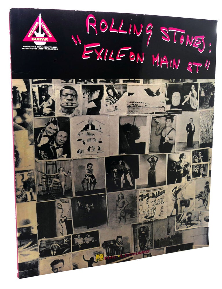 Item #120381 ROLLING STONES - EXILE ON MAIN STREET Guitar Recorded Versions TAB. Rolling Stones.