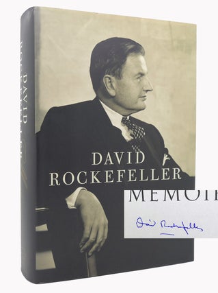Item #120421 DAVID ROCKEFELLER MEMOIRS Signed 1st. David Rockefeller