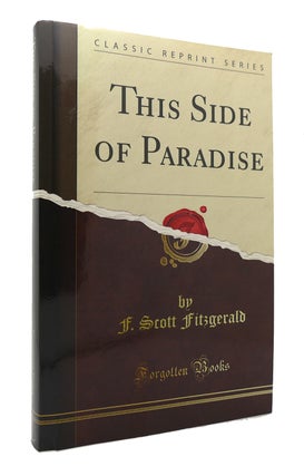 Item #120540 THIS SIDE OF PARADISE. F. Scott Fitzgerald