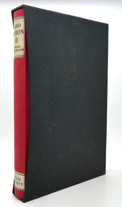 Item #120560 LORD BYRON AND SOME OF HIS CONTEMPORARIES Folio Society. Joanna Lord Byron Richardson