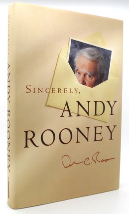 Item #120671 SINCERELY, ANDY ROONEY. Andy Rooney, Andrew Rooney