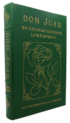 Item #121041 DON JUAN Easton Press. George Gordo Lord Byron