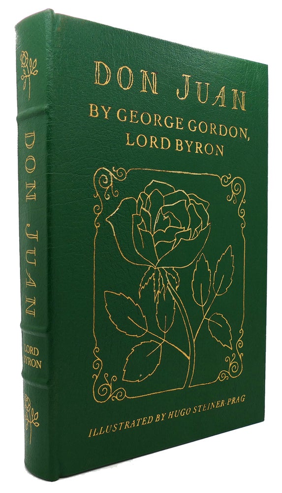 Item #121041 DON JUAN Easton Press. George Gordo Lord Byron.