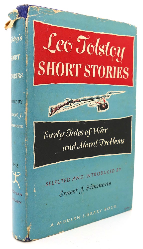 Item #121126 SHORT STORIES Early Tales of War and Moral Problems Modern Library # 346. Leo Tolstoy.