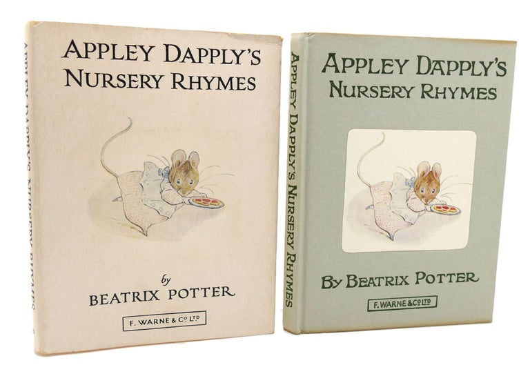 Item #121179 APPLEY DAPPLY'S NURSERY RHYMES #22 of Potter's 23 Tales. Beatrix Potter.