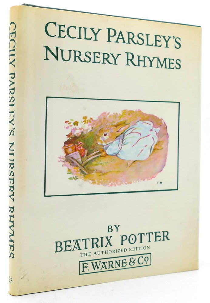Item #121212 CECILY PARSLEY'S NURSERY RHYMES. Beatrix Potter.