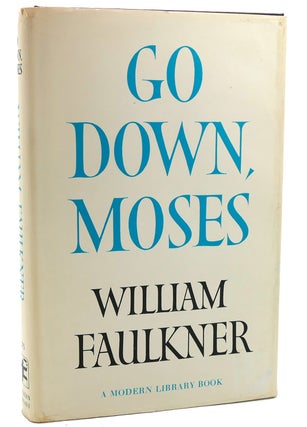 Item #121285 GO DOWN, MOSES Modern Library # 175. William Faulkner