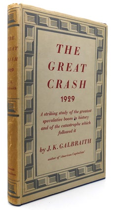 Item #121381 THE GREAT CRASH 1929. John Kenneth Galbraith