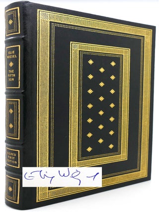 Item #121674 THE FIFTH SON Signed 1st Franklin Library. Elie Wiesel