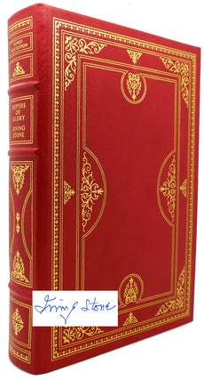 Item #121682 DEPTHS OF GLORY A BIOGRAPHICAL NOVEL OF CAMILLE PISSARO Signed Franklin Library....