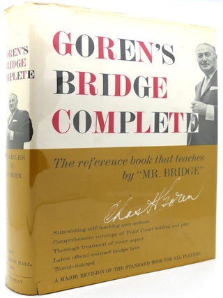 Item #122016 GOREN'S BRIDGE COMPLETE. Charles H. Goren