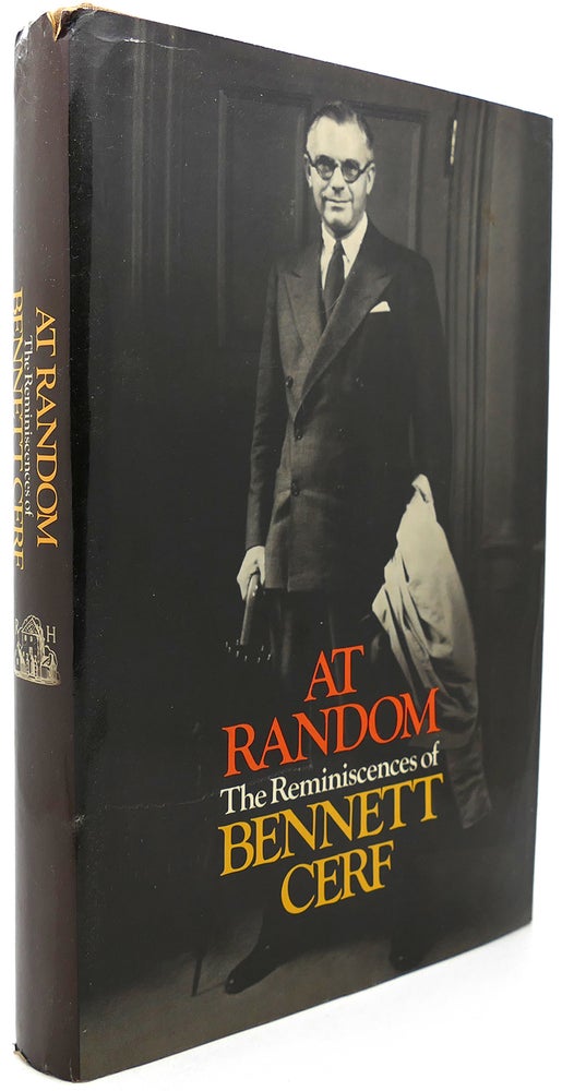 Item #122020 AT RANDOM The Reminiscences of Bennett Cerf. Bennett Cerf.