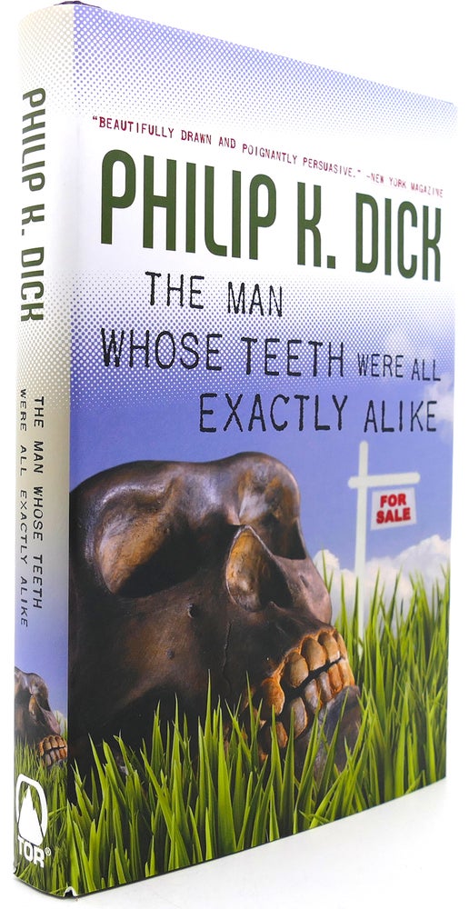 Item #122049 THE MAN WHOSE TEETH WERE ALL EXACTLY ALIKE. Philip K. Dick.