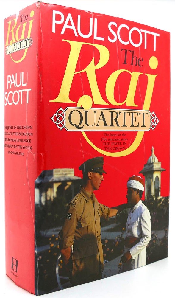 Item #122088 THE RAJ QUARTET 4 The Jewel in the Crown/The Day of the Scorpion/The Towers of Silence/A Division of the Spoils. Paul Scott.