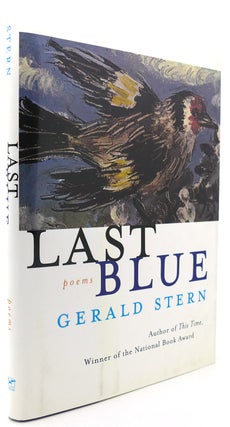 Item #122237 LAST BLUE Poems. Gerald Stern