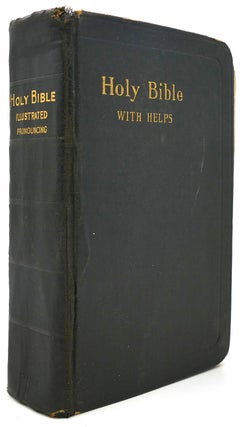 Item #122689 HOLY BIBLE. Noted