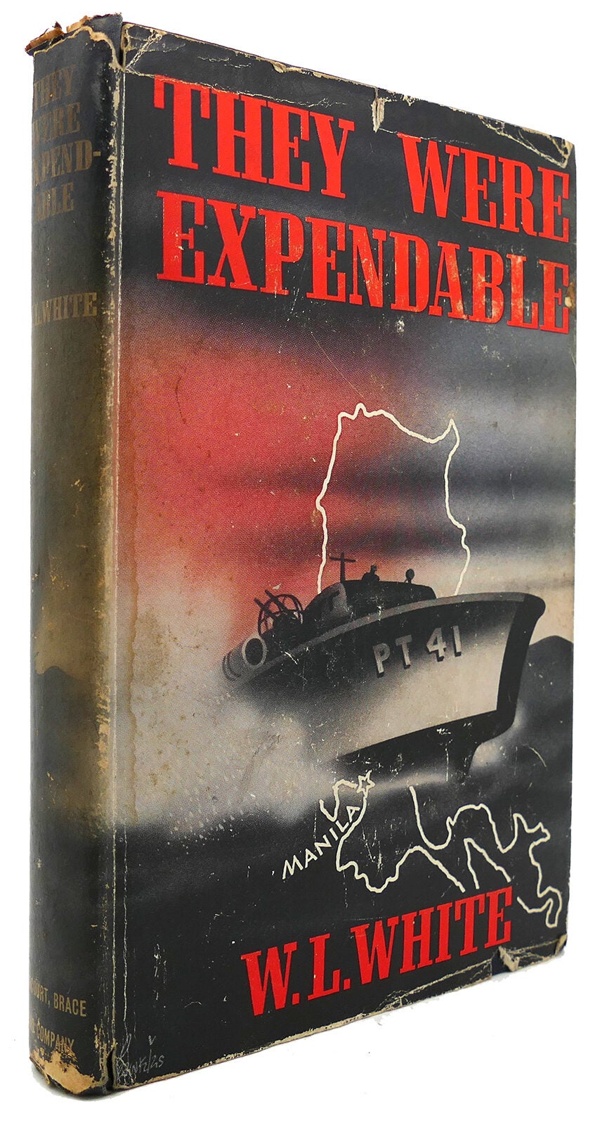 White Hot【ビンテージ洋書】 THEY WERE EXPENDABLE | W. L. White | First Edition; Third Printing