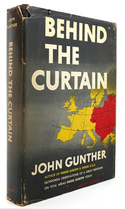 Item #123209 BEHIND THE CURTAIN. John Gunther