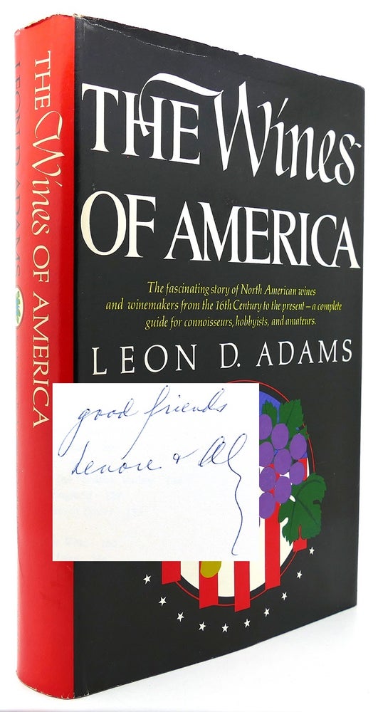 Item #123333 THE WINES OF AMERICA. Leon David Adams.