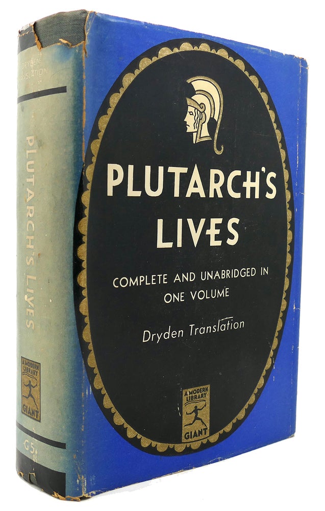 Item #123435 PLUTARCH'S LIVES Modern Library # G5. John Dryden.