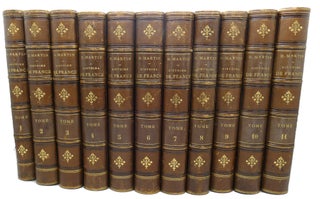 HISTOIRE DE FRANCE DEPUIS LES TEMPS LES PLUS RECULÉS JUSQU'EN 1789; Complete 17 Tomes