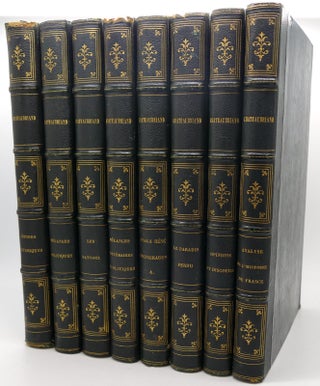 OEUVRES DE CHATEAUBRIAND; D'Un Essai Sur La Vie Et Le Ouvrages De L'Auteur 16 Tomes