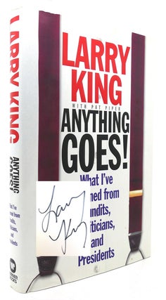 Item #123575 ANYTHING GOES! Signed 1st. Larry King