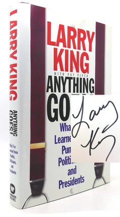Item #124251 ANYTHING GOES! Signed 1st. Larry King