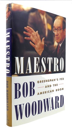 Item #124259 MAESTRO Greenspans Fed and the American Boom. Bob Woodward