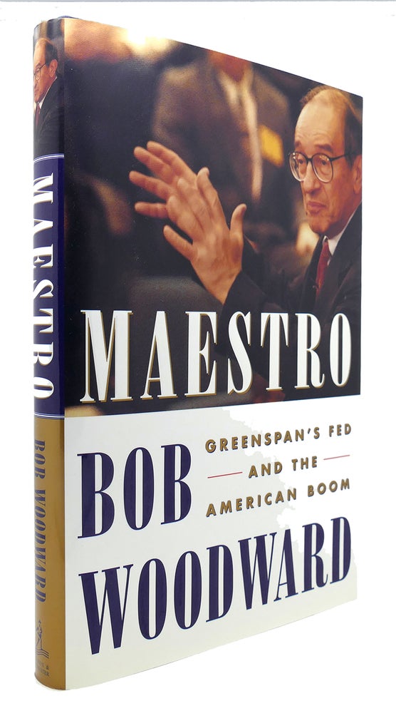 Item #124259 MAESTRO Greenspans Fed and the American Boom. Bob Woodward.