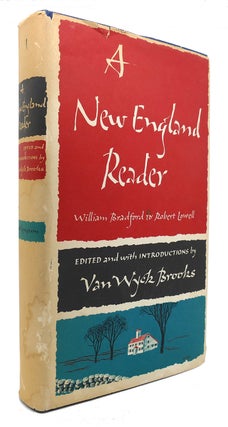 Item #124407 A NEW ENGLAND READER. Van Wyck Brooks