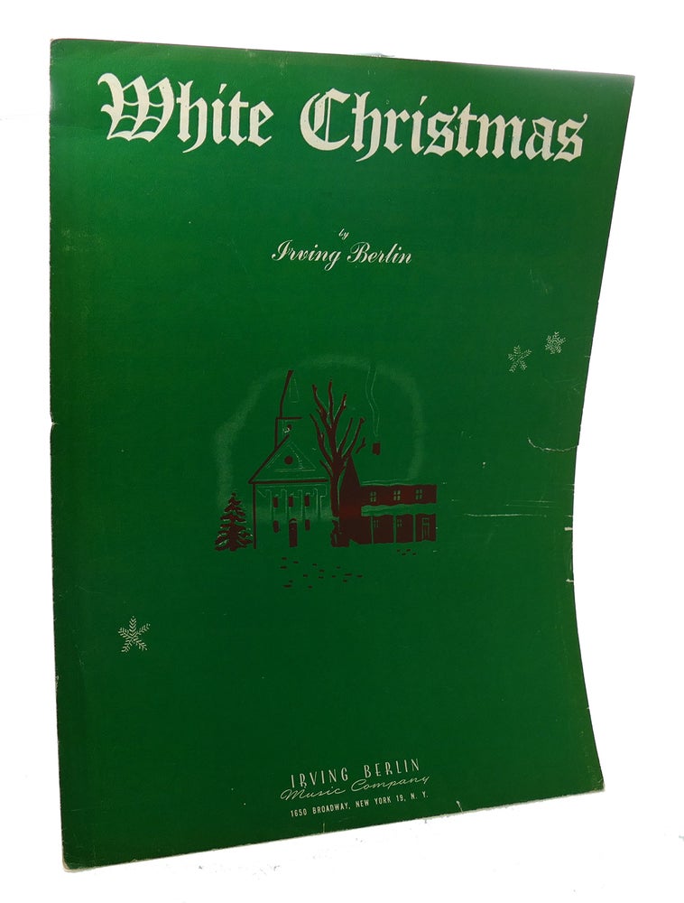 Item #124775 WHITE CHRISTMAS. Irving Berlin.