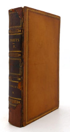 Item #125041 THE WORKS OF THE ENGLISH POETS VOL. 8 With Prefaces, Biographical and Critical....
