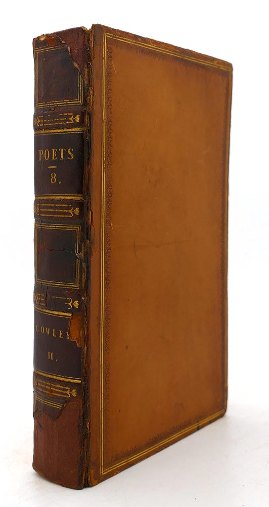 Item #125041 THE WORKS OF THE ENGLISH POETS VOL. 8 With Prefaces, Biographical and Critical. Samuel Johnson.
