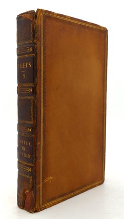 Item #125042 THE WORKS OF THE ENGLISH POETS VOL. 9 With Prefaces, Biographical and Critical....