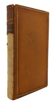 Item #125044 THE WORKS OF THE ENGLISH POETS VOL. 11 With Prefaces, Biographical and Critical....