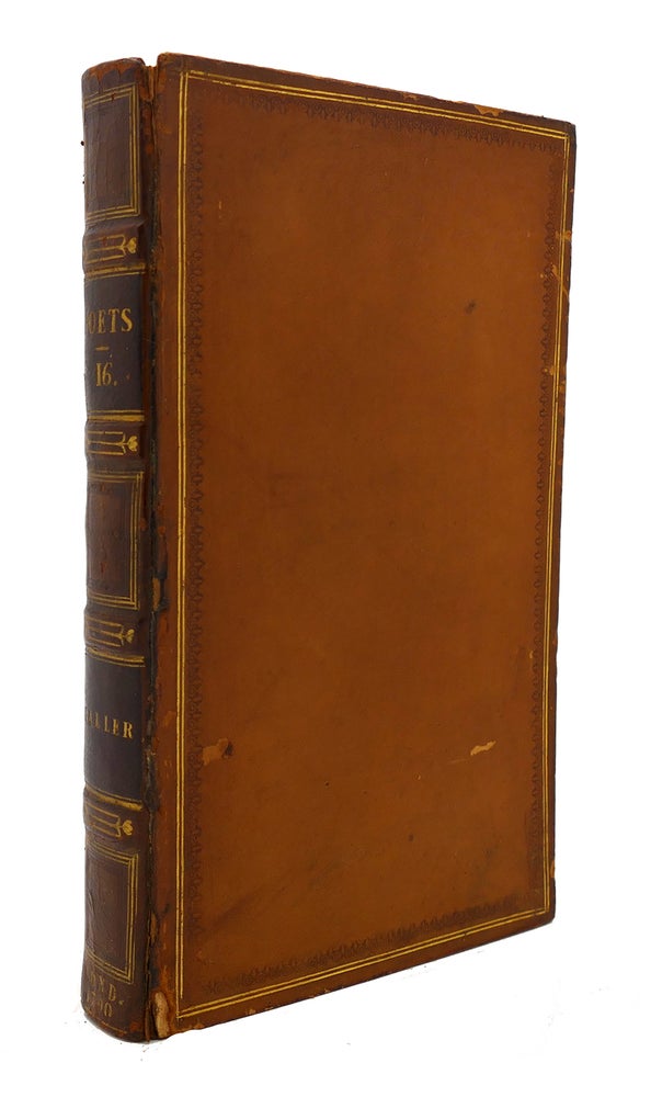 Item #125049 THE WORKS OF THE ENGLISH POETS VOL. 16 With Prefaces, Biographical and Critical. Samuel Johnson.