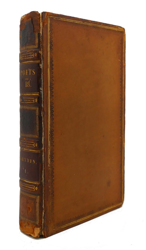 Item #125050 THE WORKS OF THE ENGLISH POETS VOL. 18 With Prefaces, Biographical and Critical. Samuel Johnson.