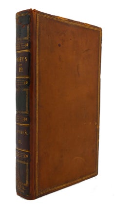 Item #125051 THE WORKS OF THE ENGLISH POETS VOL. 19 With Prefaces, Biographical and Critical....