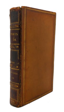 Item #125056 THE WORKS OF THE ENGLISH POETS VOL. 24 With Prefaces, Biographical and Critical....