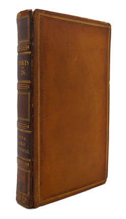 Item #125058 THE WORKS OF THE ENGLISH POETS VOL. 26 With Prefaces, Biographical and Critical....