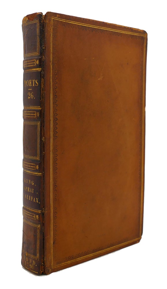 Item #125058 THE WORKS OF THE ENGLISH POETS VOL. 26 With Prefaces, Biographical and Critical. Samuel Johnson.