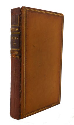 Item #125062 THE WORKS OF THE ENGLISH POETS VOL. 32 With Prefaces, Biographical and Critical....